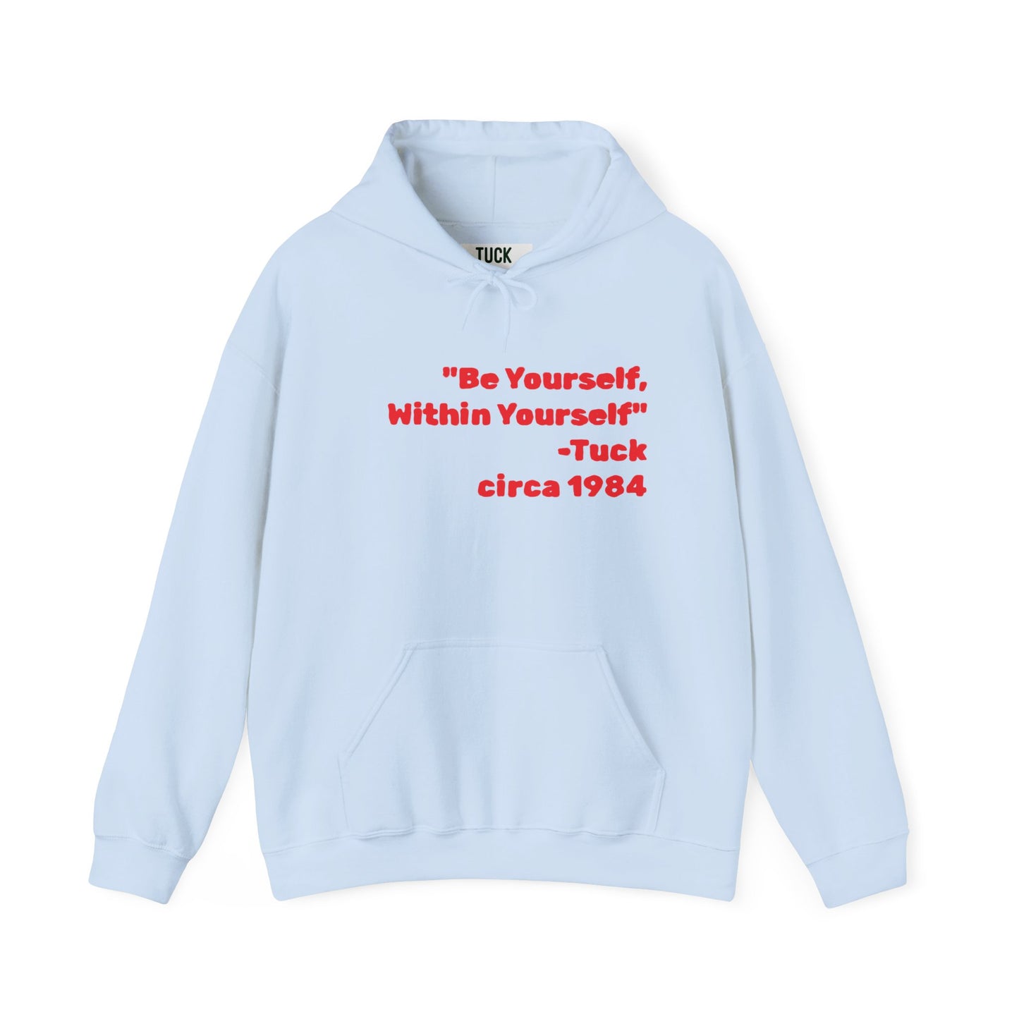 Inspirational Hoodie - 'Be Yourself, Within Yourself' - Unisex Heavy Blend