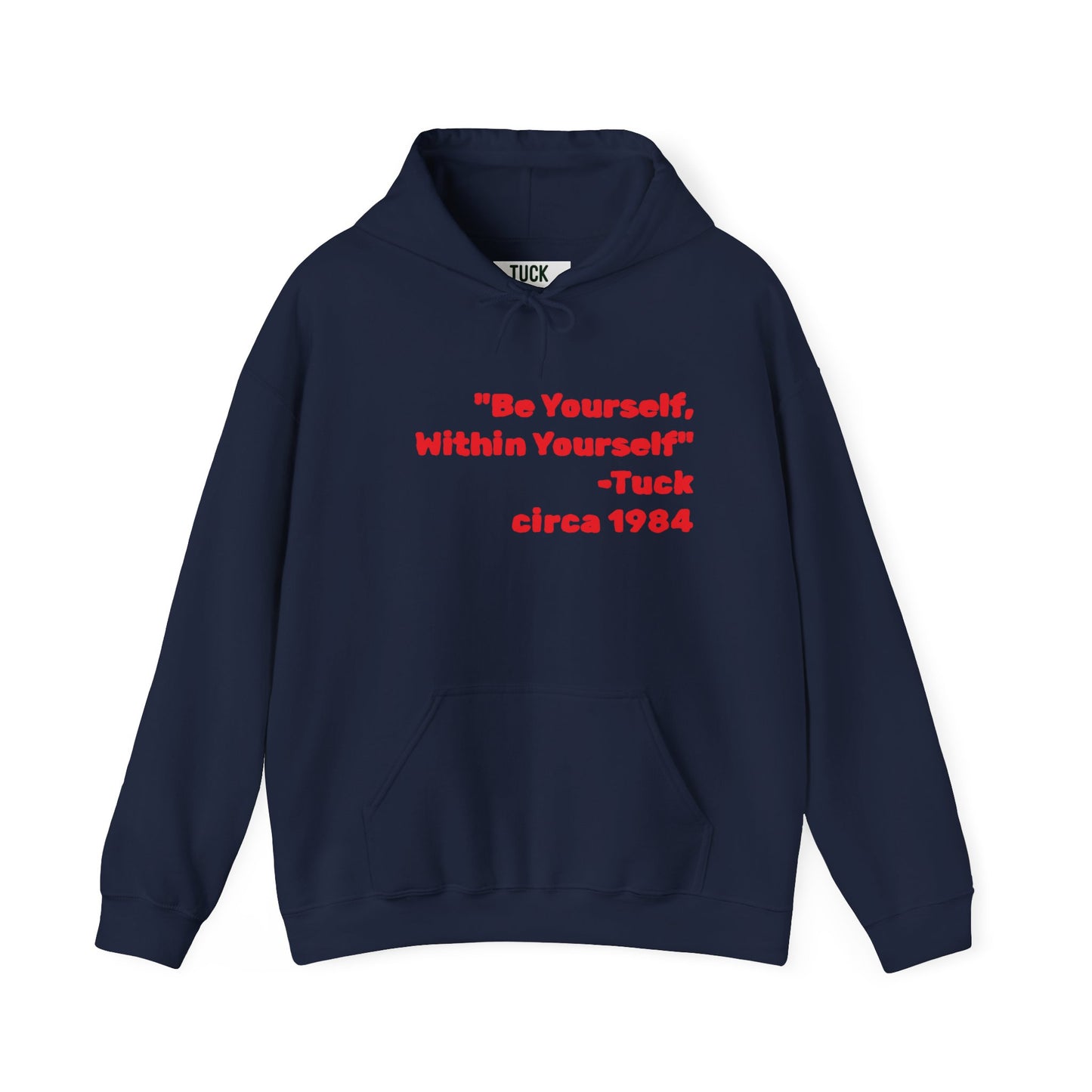 Inspirational Hoodie - 'Be Yourself, Within Yourself' - Unisex Heavy Blend