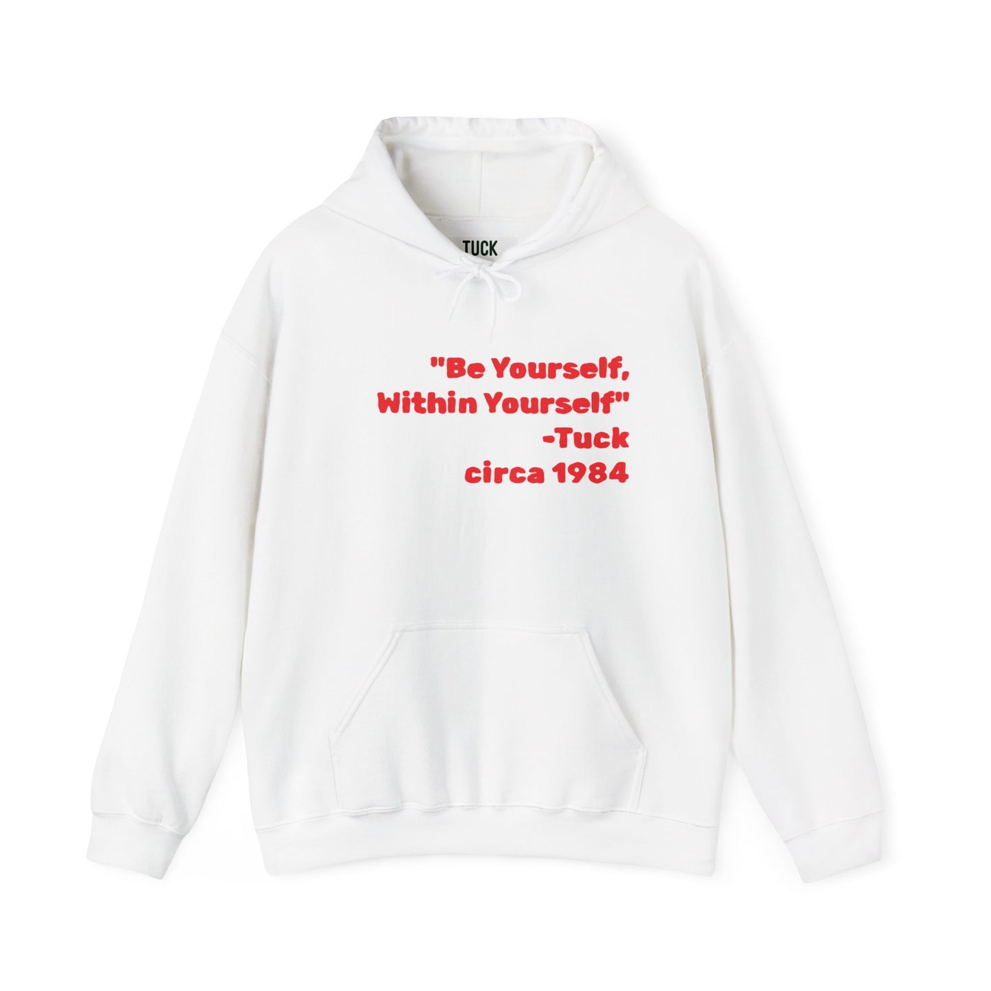 Inspirational Hoodie - 'Be Yourself, Within Yourself' - Unisex Heavy Blend