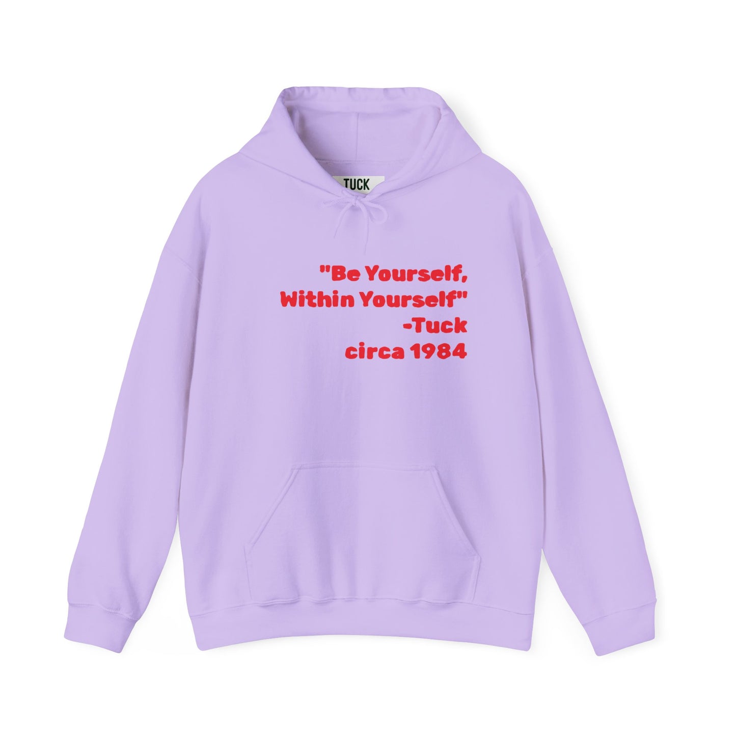 Inspirational Hoodie - 'Be Yourself, Within Yourself' - Unisex Heavy Blend