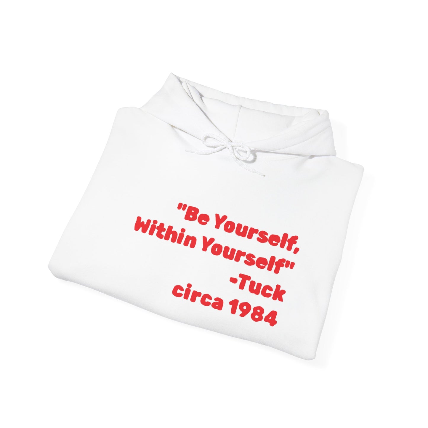 Inspirational Hoodie - 'Be Yourself, Within Yourself' - Unisex Heavy Blend