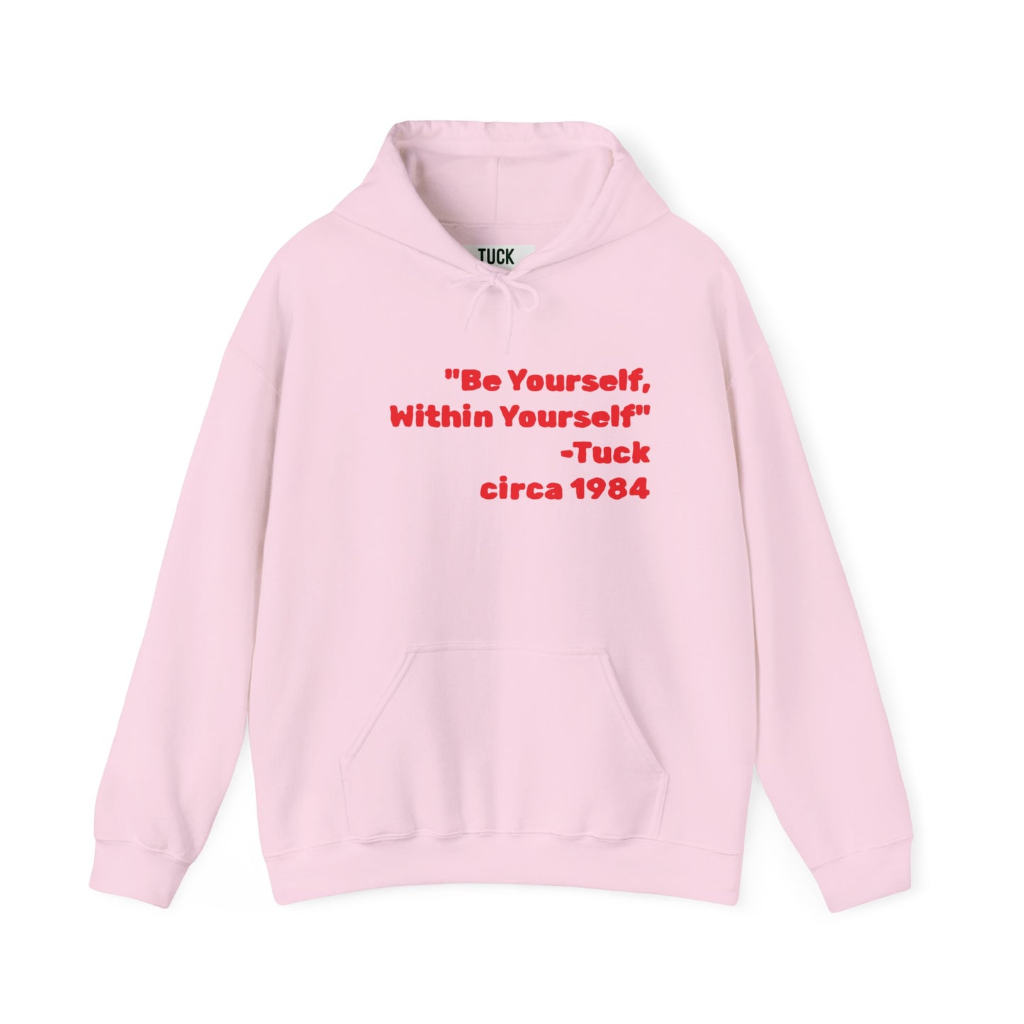 Inspirational Hoodie - 'Be Yourself, Within Yourself' - Unisex Heavy Blend